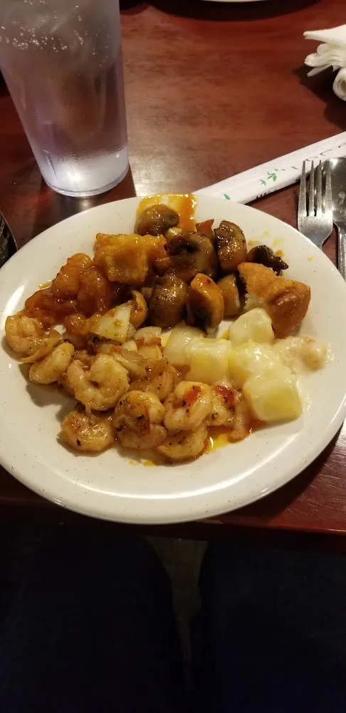 Chicken Mushroom Pineapple Shrimp