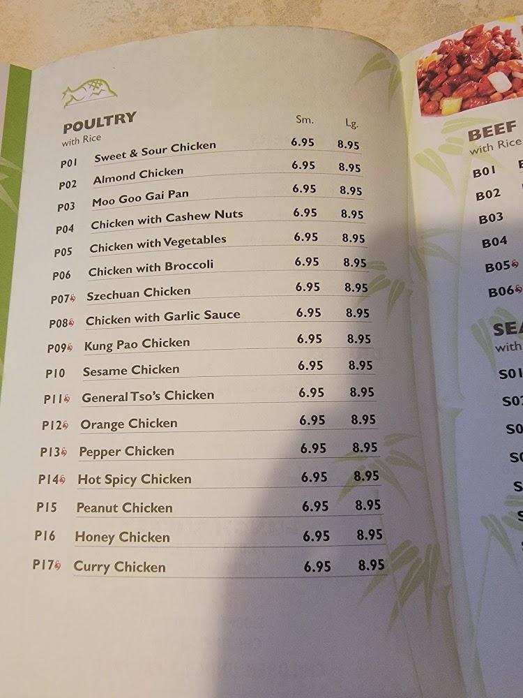 China Cuisine Honey Chicken